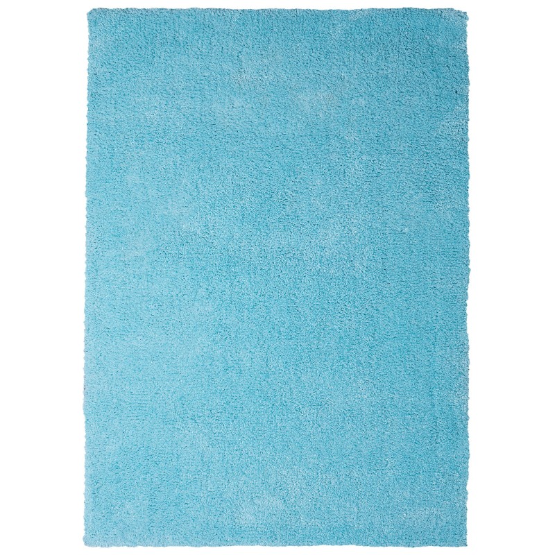 Dywan shaggy 140 x 200 cm niebieski DEMRE