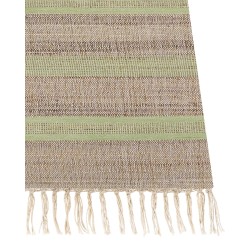 Dywan z juty 160 x 230 cm beżowo-zielony TALPUR