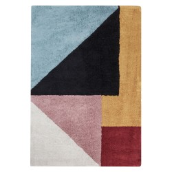 Dywan bawełniany 140 x 200 cm wielokolorowy JALGAON