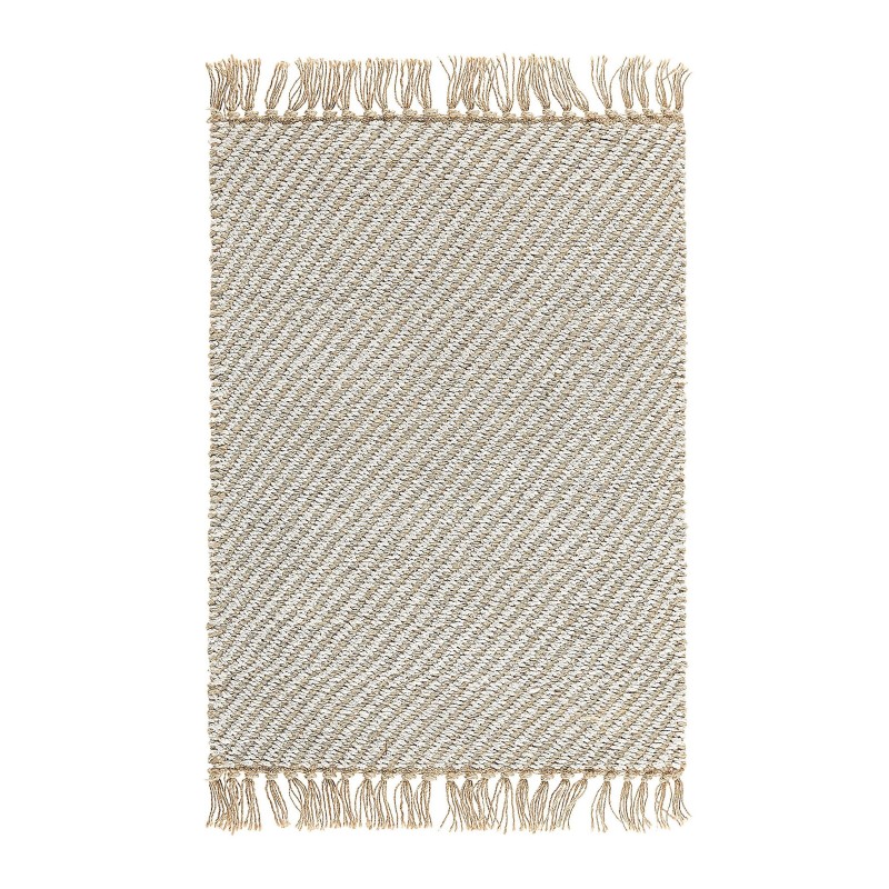 Dywan z juty 50 x 80 beżowy ALADAG