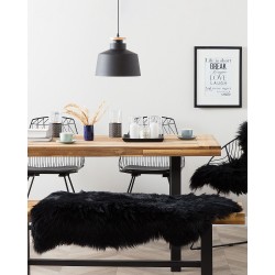 Skóra owcza czarna ULURU