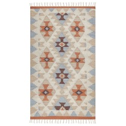 Dywan bawełniany kilim 80 x 150 cm wielokolorowy DILIJAN