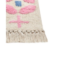 Dywan bawełniany 80 x 150 cm wielokolorowy DARAN