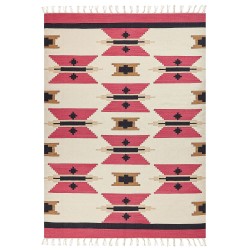 Dywan bawełniany kilim 200 x 300 cm wielokolorowy GARNI