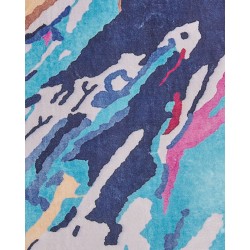 Dywan 80 x 150 cm wielokolorowy KARABUK