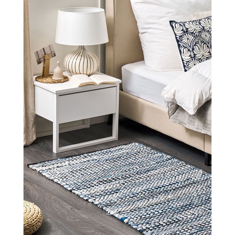 Dywan bawełniany 80 x 150 cm wielokolorowy ALANYA