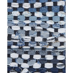 Dywan bawełniany 80 x 150 cm wielokolorowy ALANYA