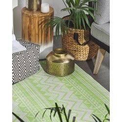 Dywan zewnętrzny 120 x 180 cm zielony NAGPUR