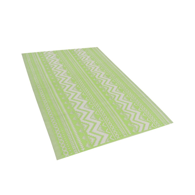 Dywan zewnętrzny 120 x 180 cm zielony NAGPUR