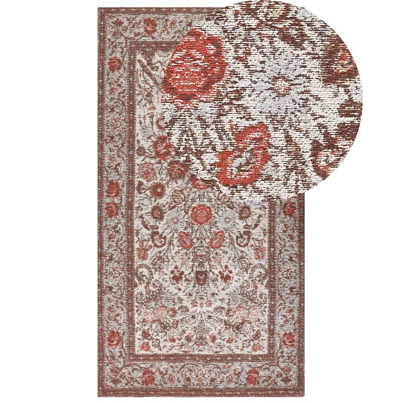 Dywan bawełniany 80 x 150 cm wielokolorowy BINNISZ