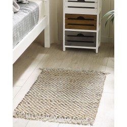 Dywan z juty 50 x 80 cm beżowy ZERDALI