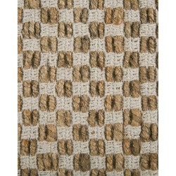 Dywan z juty 50 x 80 cm beżowy ZERDALI