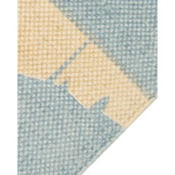 Dywan dziecięcy bawełniany motyw niedźwiedzia polarnego 80 x 150 cm wielokolorowy BARUS