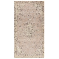 Dywan bawełniany 80 x 150 cm beżowy MATARIM