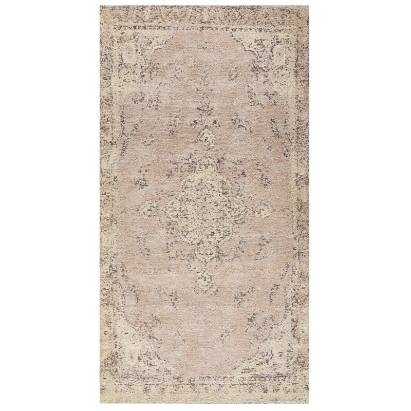 Dywan bawełniany 80 x 150 cm beżowy MATARIM