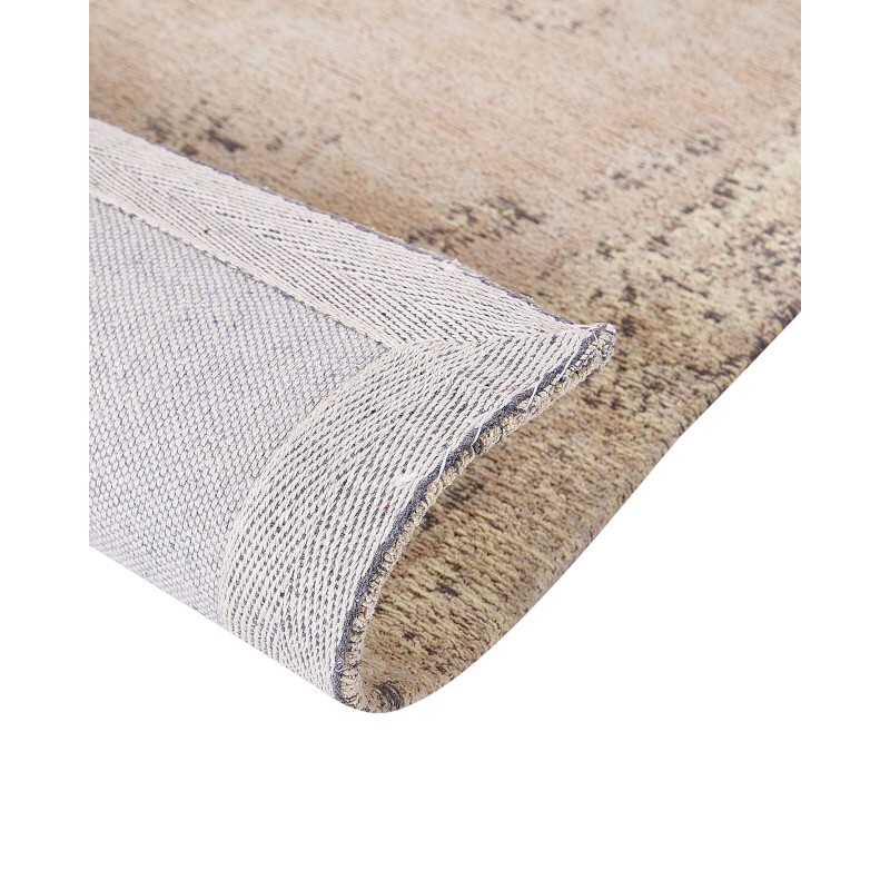 Dywan bawełniany 80 x 150 cm beżowy MATARIM