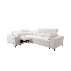 Ballagio II Mix Corner Sofa with Sleeping and Relax Function | Best Quality Weave, Spring 1104