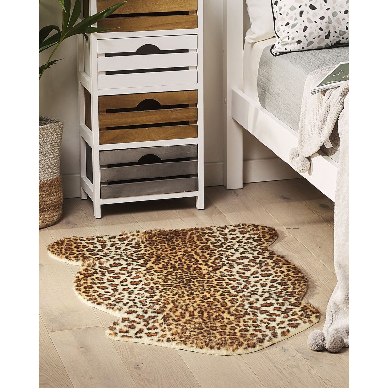 Dywan w panterkę brązowy NAMBUNG