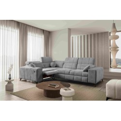 Ecksofa Ballagio II Mix mit Schlaffunktion und Relax | Beste Qualität Flechtwerk, Spring 1102