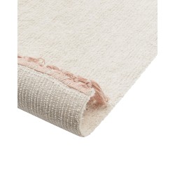 Dywan dziecięcy bawełniany motyw balonu złamana biel BAZALETI