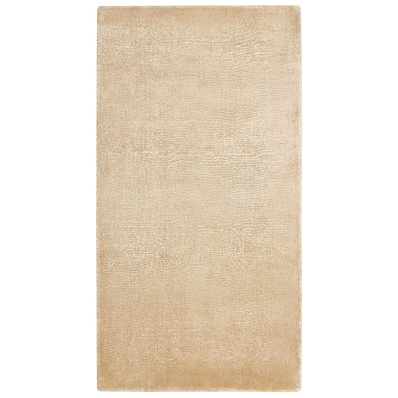 Dywan z wiskozy 80 x 150 cm piaskowy GESI II