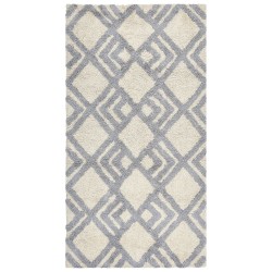 Dywan bawełniany 80 x 150 cm beżowo-szary NEVSEHIR