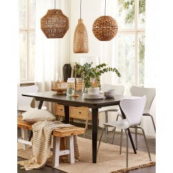 Dywan z juty 140 x 200 cm beżowy ALADAG