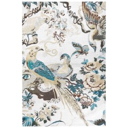 Dywan bawełniany motyw ptaków 200 x 300 cm wielokolorowy ARIHA