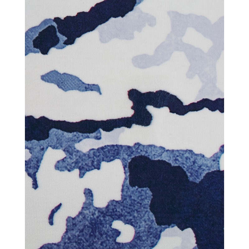 Dywan 160 x 230 cm biało-niebieski IZMIT