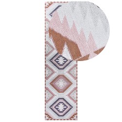 Dywan bawełniany 80 x 300 cm wielokolorowy BESLER