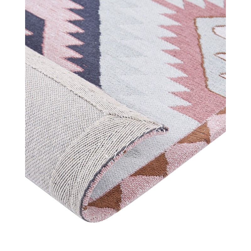 Dywan bawełniany 80 x 300 cm wielokolorowy BESLER