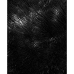 Sztuczna skóra owcza czarna MUNGO