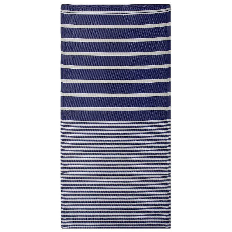 Dywan zewnętrzny 90 x 180 cm niebieski HALDIA