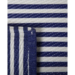 Dywan zewnętrzny 90 x 180 cm niebieski HALDIA