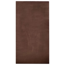 Dywan sztuczne futro królika 80 x 150 cm brązowy MIRPUR