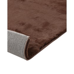 Dywan sztuczne futro królika 80 x 150 cm brązowy MIRPUR