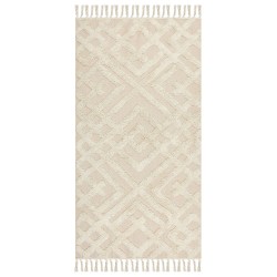Dywan bawełniany 80 x 150 cm beżowy ARDAHAN