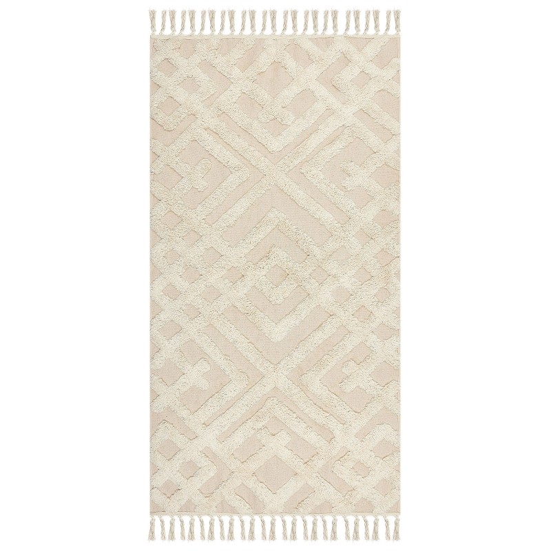 Dywan bawełniany 80 x 150 cm beżowy ARDAHAN