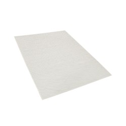 Dywan wełniany 160 x 230 cm złamana biel ELLEK