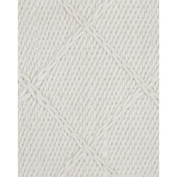 Dywan wełniany 160 x 230 cm złamana biel ELLEK