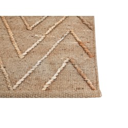 Dywan z juty 140 x 200 cm beżowy DADAY