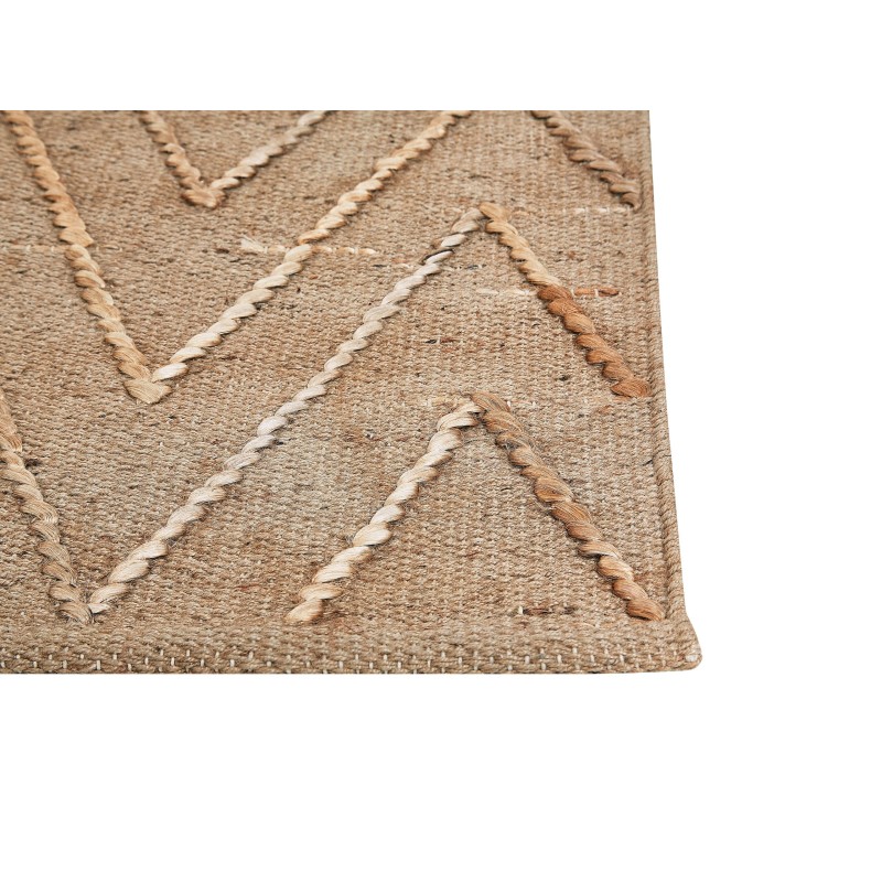 Dywan z juty 140 x 200 cm beżowy DADAY