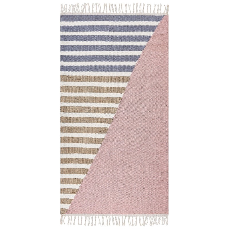 Dywan wełniany 80 x 150 cm wielokolorowy ENGIZ