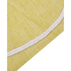 Dywan zewnętrzny 80 x 150 cm żółty YAVU