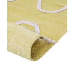 Dywan zewnętrzny 80 x 150 cm żółty YAVU