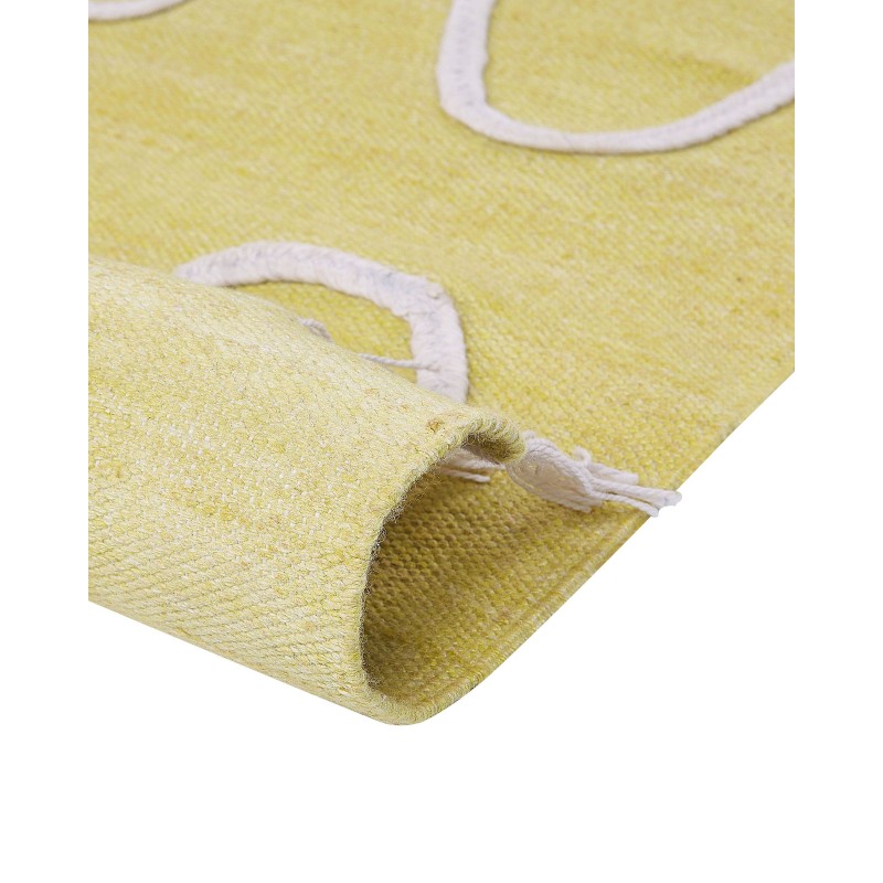 Dywan zewnętrzny 80 x 150 cm żółty YAVU