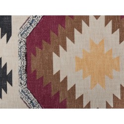 Koc NAGAON Bawełna 130 x 180 cm Kolorowy