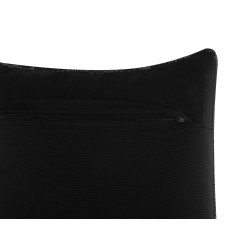 Zestaw 2 poduszek dekoracyjnych KONNI Bawełna 45 x 45 cm Szary Wzór zygzak