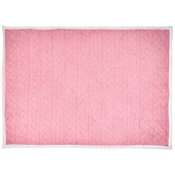 Koc HONEYCOMB 150 x 200 cm Różowy