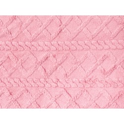 Koc HONEYCOMB 150 x 200 cm Różowy